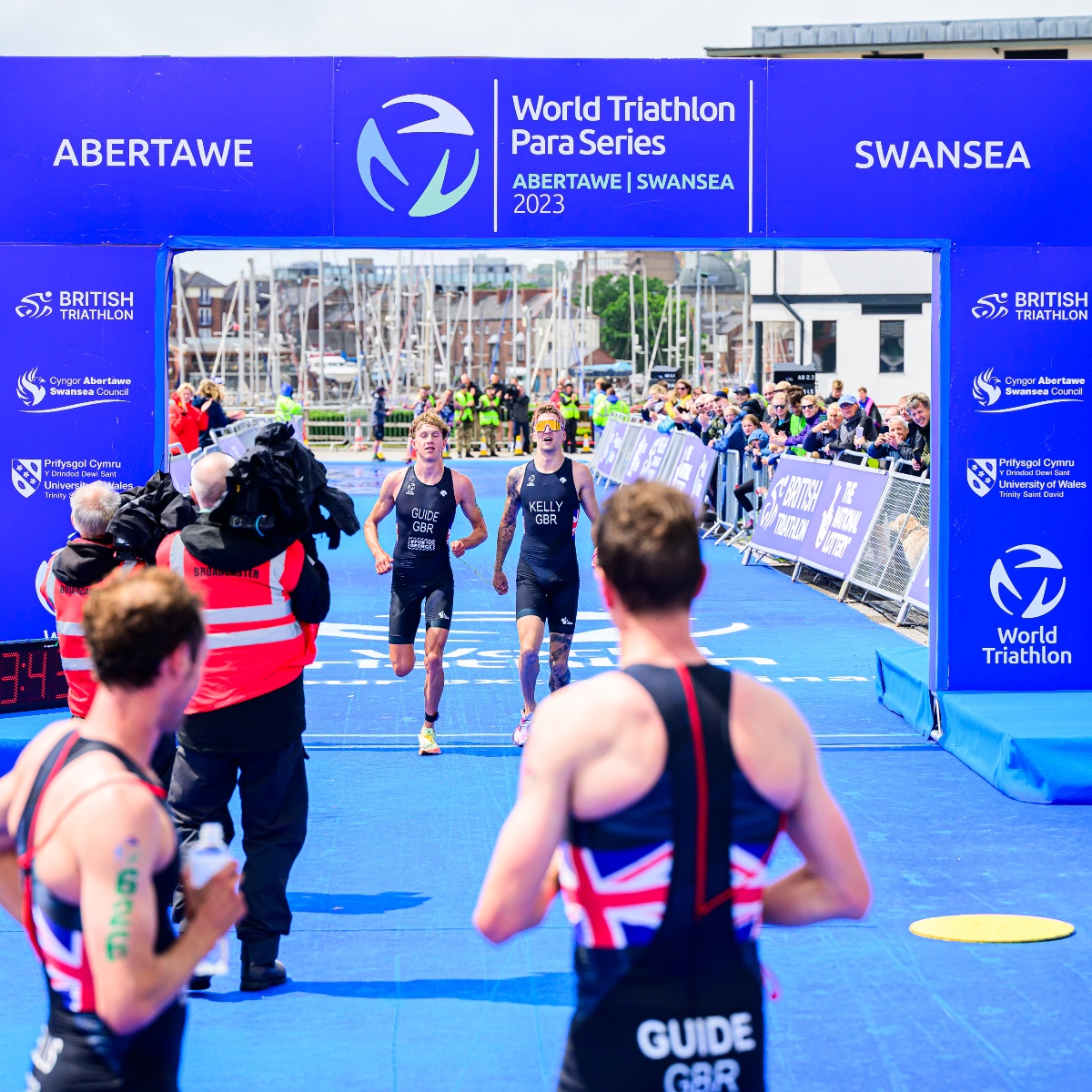 The World Triathlon Para Series Swansea 🏴󠁧󠁢󠁷󠁬󠁳󠁿 returns in 2024 for its third year, and we need YOUR help to bring the event to life 🤗

📌 SA1 Waterfront, Swansea
🗓️ 22.06.24

Join the team ➡️ brnw.ch/21wFXZ7

#WTPSSwansea