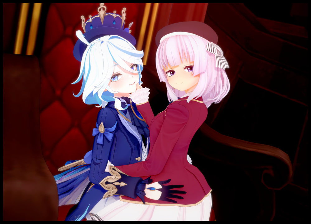 haroponsuke's tweet photo. My Queens!
#コイカツ #koikatsu #坂柳有栖 #ようこそ実力至上主義の教室へ #GenshinImpact #Furina https://t.co/t35Ns6Unoh