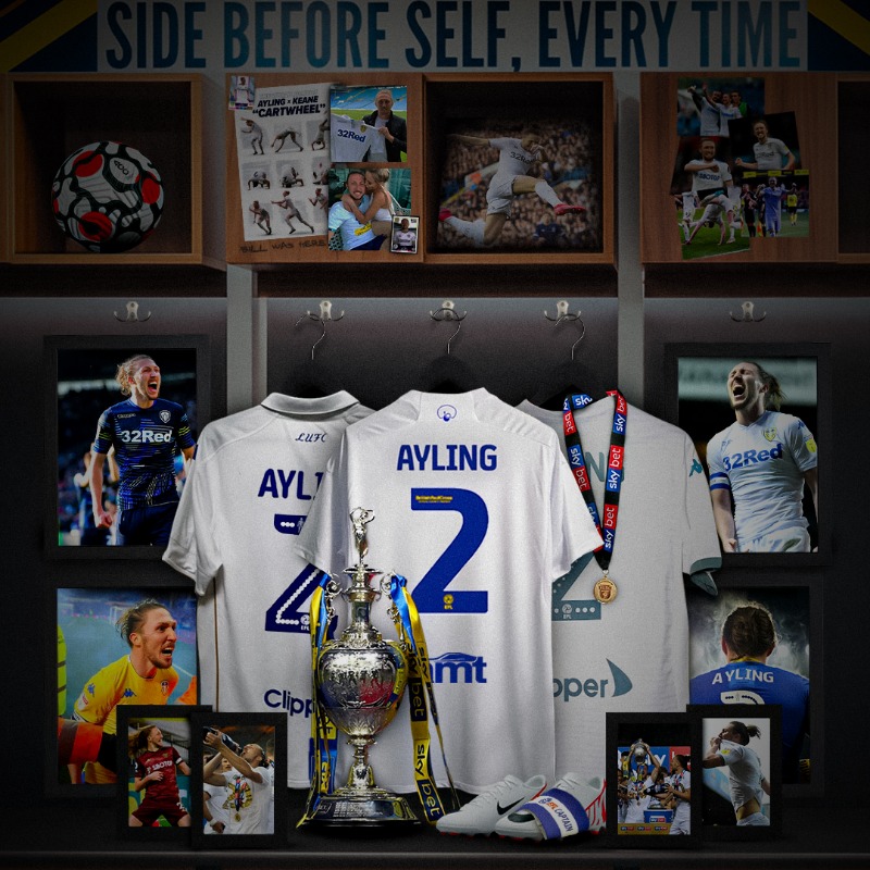 LUFC's tweet photo. 🤍 Forever an #LUFC legend and always welcome at Elland Road, we wish Luke Ayling all the best as he joins Middlesbrough