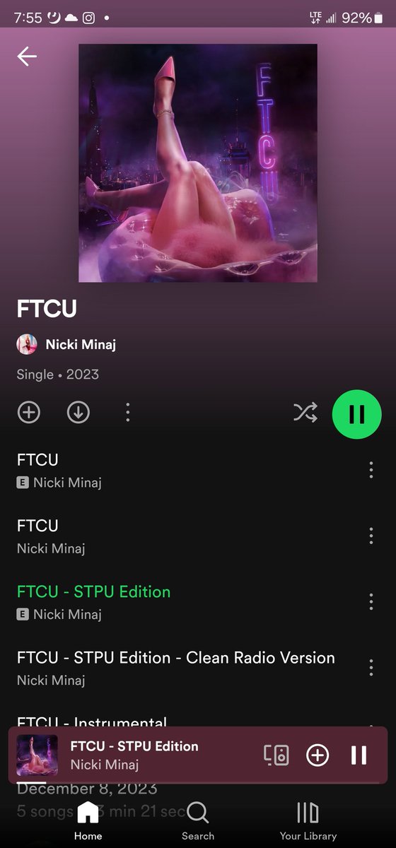 ElReyRomarioo's tweet photo. @chartdata @NICKIMINAJ It's crazy how a simple mmm , mmm , mmm just made this song 10 times better 😭🔥🔥 this part caught me off guard was blasting this full volume on my headphones
#GagCity
#StuckThePlugUp
#STPU #FTCU #PinkFriday2 #RomanInGagCity
#HighHeelsOnMyTippies 👠
@NICKIMINAJ https://t.co/cmV9hHc8xO
