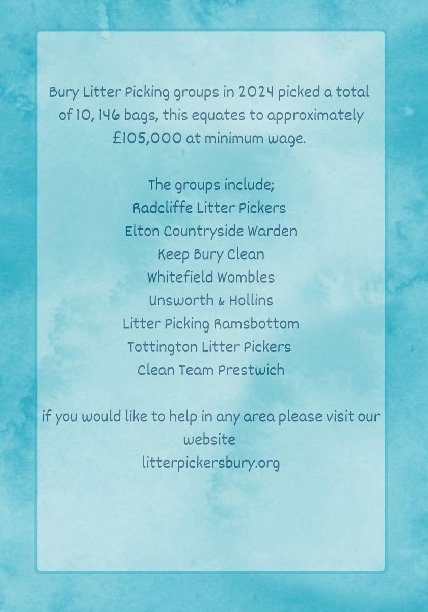 Keep Bury Clean 🌳 tweet media