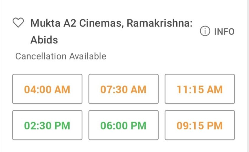 YuvaRaaju02's tweet photo. 90YEARS ABIDS AREA CHARITRA LO ALL TIME RECORD
#GunturKaaram Abids #RAMAKRISHNA35MM 4AM show FAST FILLING
1st 4AM show IN THIS THEATRE AND AREA , ALL TIME RECORD π₯π₯π₯π₯
@urstrulyMahesh ππ₯ https://t.co/VXRwvSXh2F