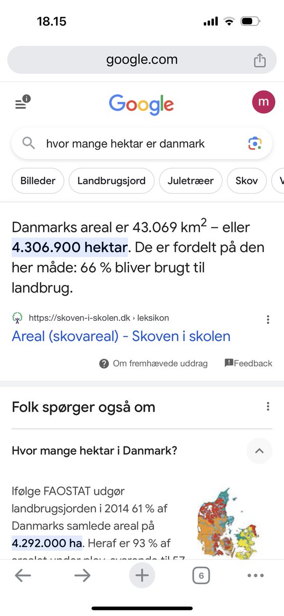 CramerJakobsen's tweet photo. @JuulMona Ikke svært man regner 200 millioner hektar forkert i et land der kun er 4,3 millioner hektar.. https://t.co/bVPQPWQFlg