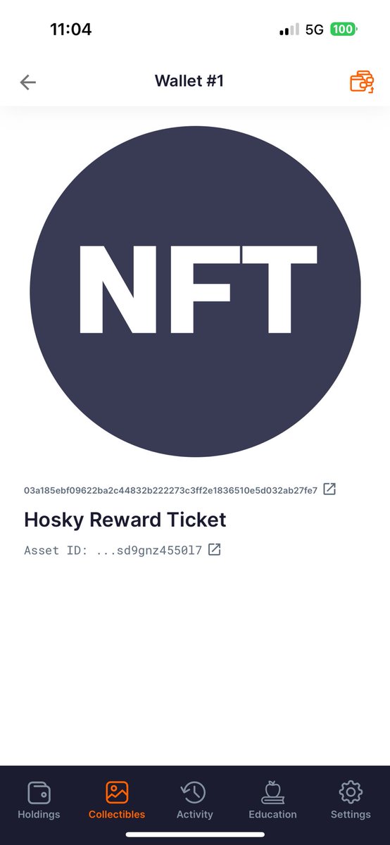 cardanocajun's tweet photo. Ayyyyy! I got my first scam! Thanks for the free ADA scammer. 

@hoskytoken #cardanoscam #cardano. 

🚨 This token is fake.  If you see it in your wallet send it to a burner. 🚨 https://t.co/GWVqrvrf0k