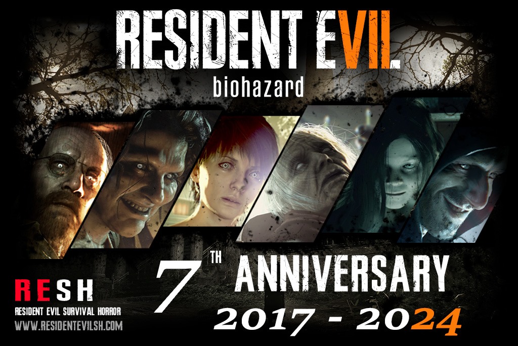 Hoy se cumplen 7 años del lanzamiento de #ResidentEvil7 #FelizAniversario #HappyAnniversary @PLAION_ES @Capcom_Es #REBHFun