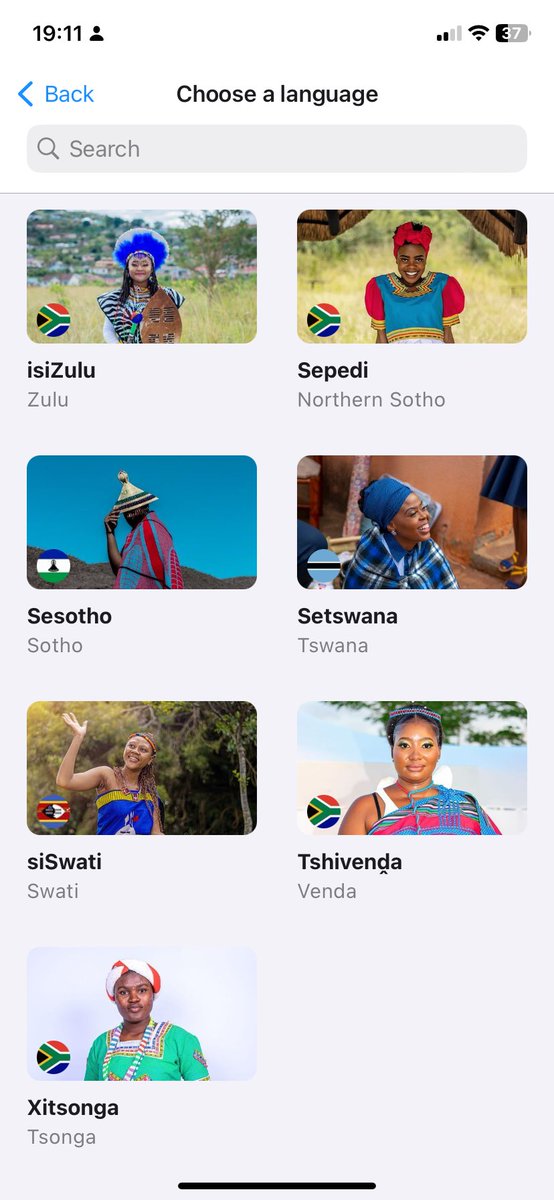 For those who want to learn other languages. I recently discovered the Angula app. 

It offers lessons in various languages like Xitsonga, Tshivenda, Sepedi, isiNdebele, isiXhosa, isiZulu, and more, complete with a translated voice feature.