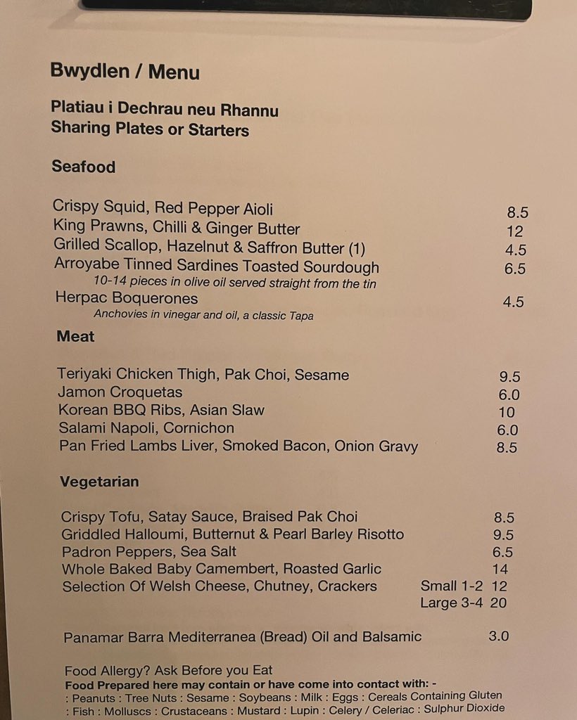 New year new menu options