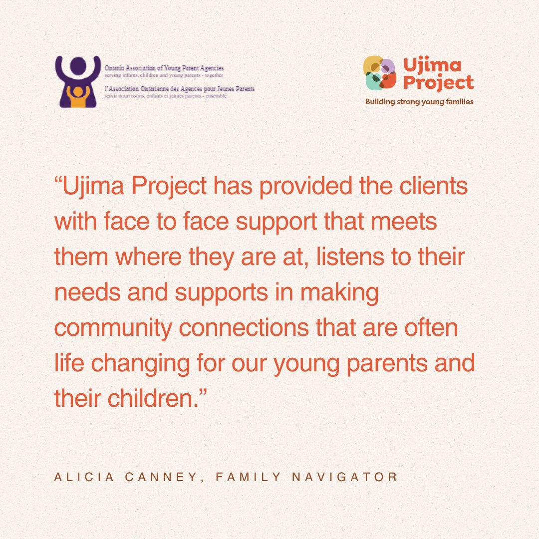 TheOntarioAsso1's tweet photo. Are you wondering what Ujima Project can do for your clients?
Alicia Canney, a Ujima Project family navigator at Regina's Place has the answer.
@GoodShepherdHam #UjimaProject https://t.co/MLvNLVpV0t
