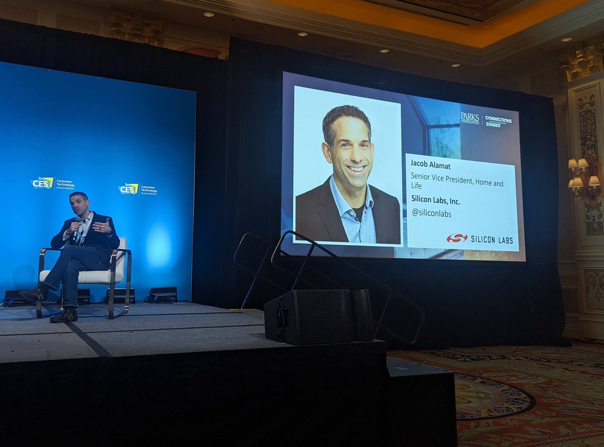 Our very own Jacob Alamat participated in @ParksAssociates' Connections Summit at #CES2024 to discuss new requirements to protect user data, preserve privacy, and build trust in the interconnected smart home environment. Happy Day 2 of CES!