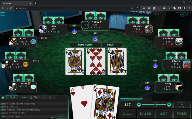 👽 Attention, poker enthusiasts! Great news to kick off the New Year! The Intergalactic Visitor has landed at BetBase with a special preview! 🃏 Brace yourselves for an unparalleled poker adventure! Stay tuned for more updates! 🚀

Join us on OpenChat!
linktr.ee/betbase