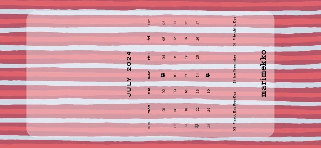 a_carrot_bagel's tweet photo. marimekko calendar ✿ 
มารีเมกโกะทำปฏิทินมาแจกให้ได้ใช้ ลายน่ารักทุกเดือนเลย🥕🥚🥣🌷 https://t.co/NWhookaxyG