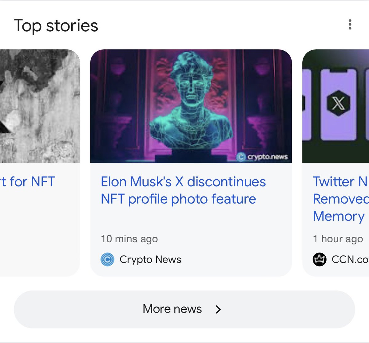 NFT Update tweet media