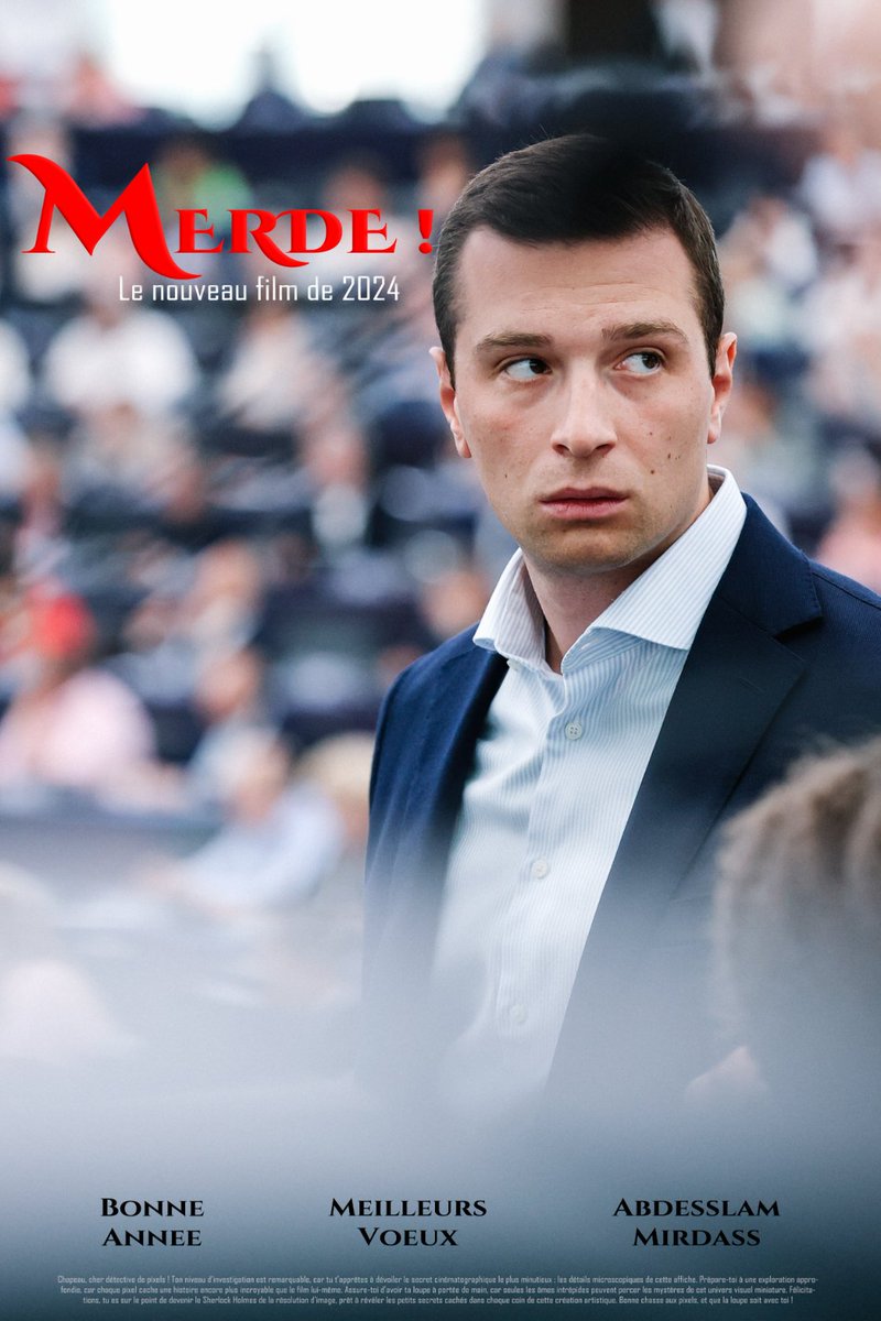 MERDE pour de 2024 ! 

#Voeux2024  #BonneAnnee2024