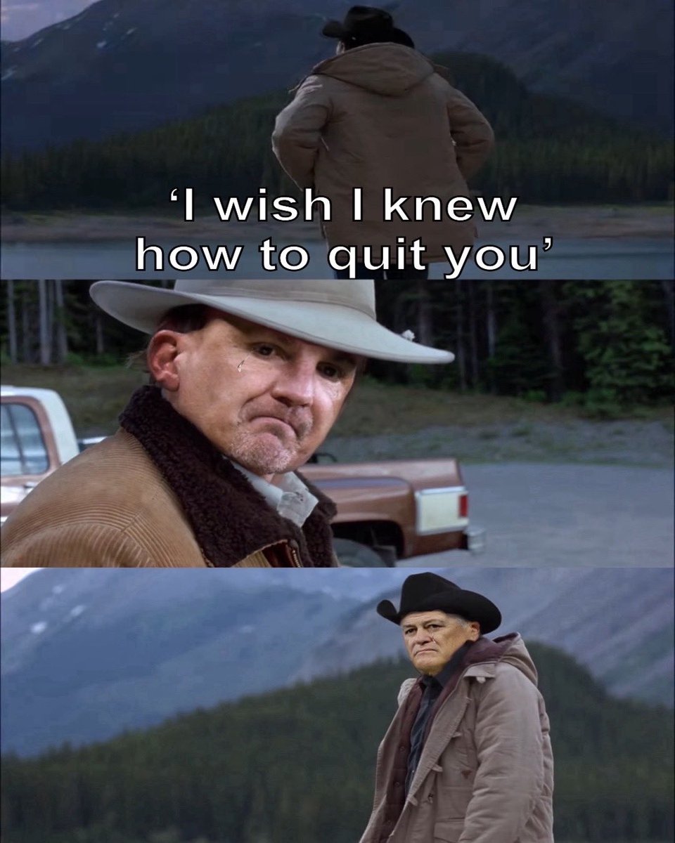 ScottishWhoDat's tweet image. Day 88 of photoshopping Dennis Allen into movie scenes until he’s off this team. 

Brokeback Mountain (2006)