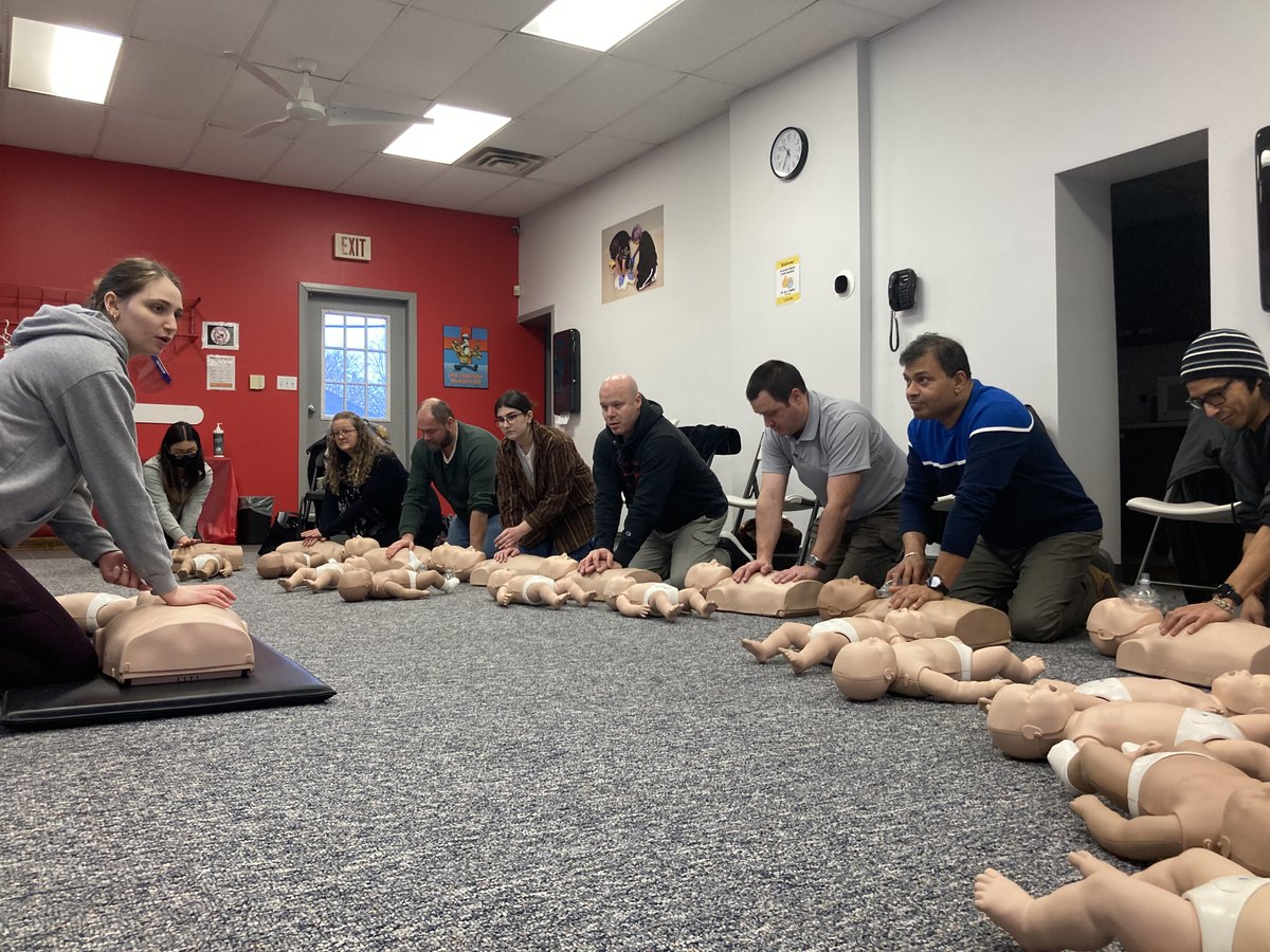 Today was all about learning life-saving skills. What a fantastic day dedicated to raising awareness about CPR &amp; First Aid! #CHCfamily #cprandfirstaidtraining