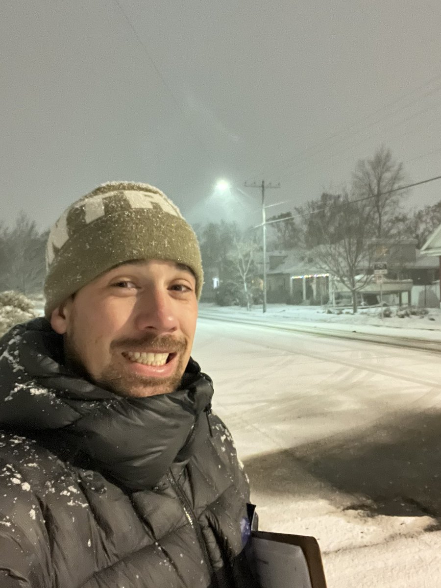 RamonForUtah's tweet photo. Even a snow squall can’t stop my volunteers! Thank you Tyler!! A fantastic person and HD24 resident! Every day we’re door knocking! https://t.co/ozFmJDWNxA