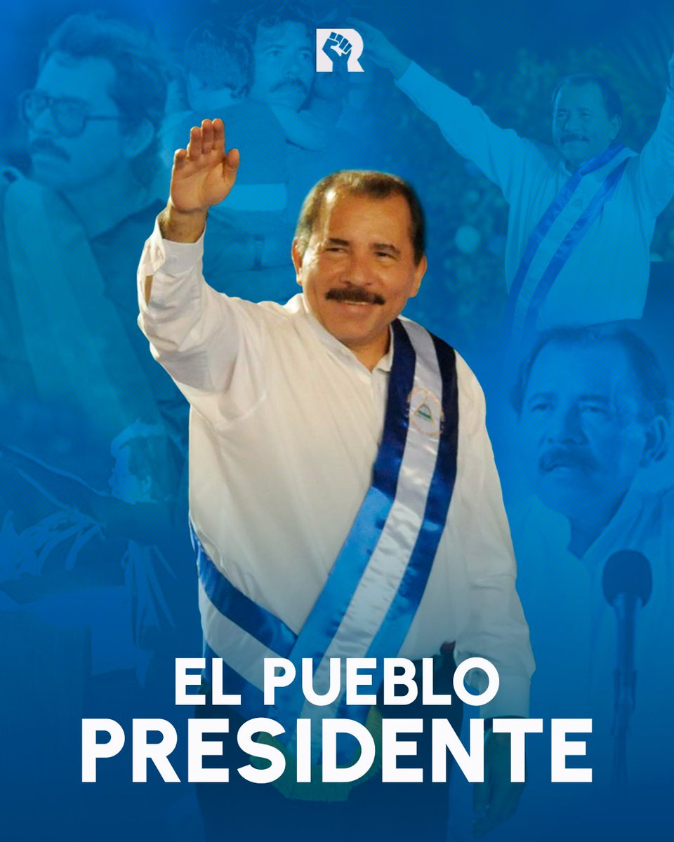 Celebramos 17 años del pueblo presidente, en dónde el Frente Sandinista, en liderazgo del Cmdte. Daniel Ortega guiando los senderos de prosperidad, amor, dignidad, paz y victorias para un pueblo que vence todos los días la pobreza y el odio. 🔴⚫✊ #4519LaPatriaLaRevolución