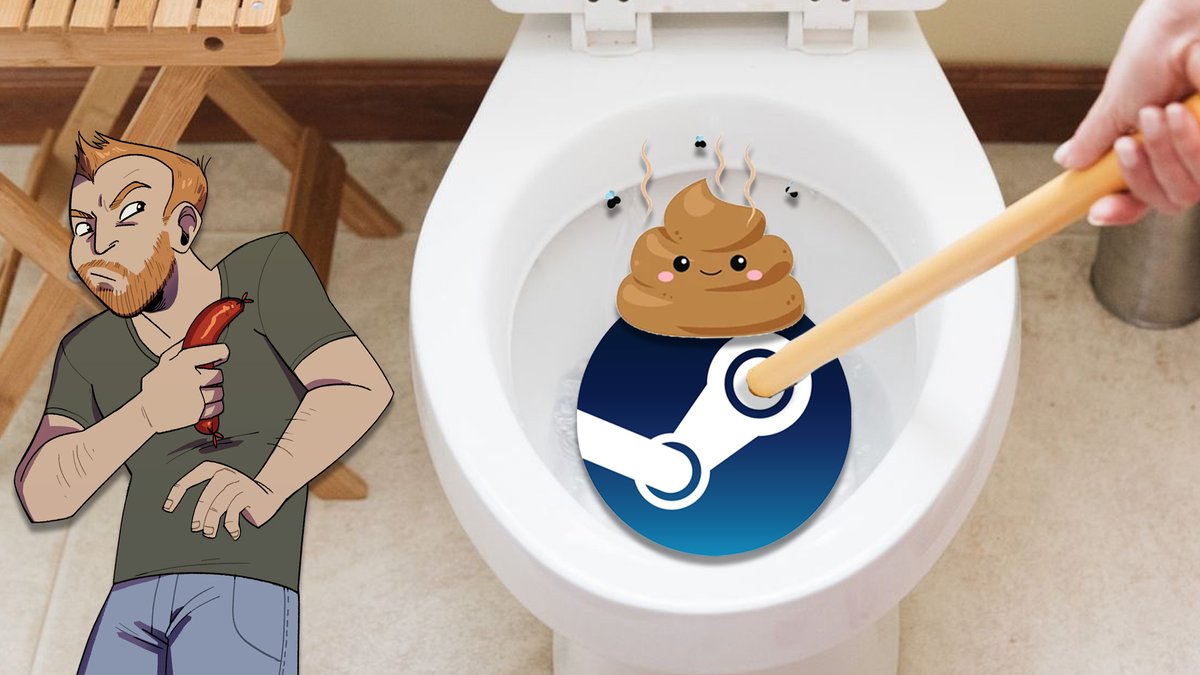 I'm back testing my luck as I scrape the bottom of the barrel of the Steam store in a new episode of A STEAMing Pile Of Hashtag Content from 6pm GMT! Will I uncover some gems amongst the poop again this week? Find out here: youtube.com/watch?v=rxAtOg… or on twitch.tv/platform32