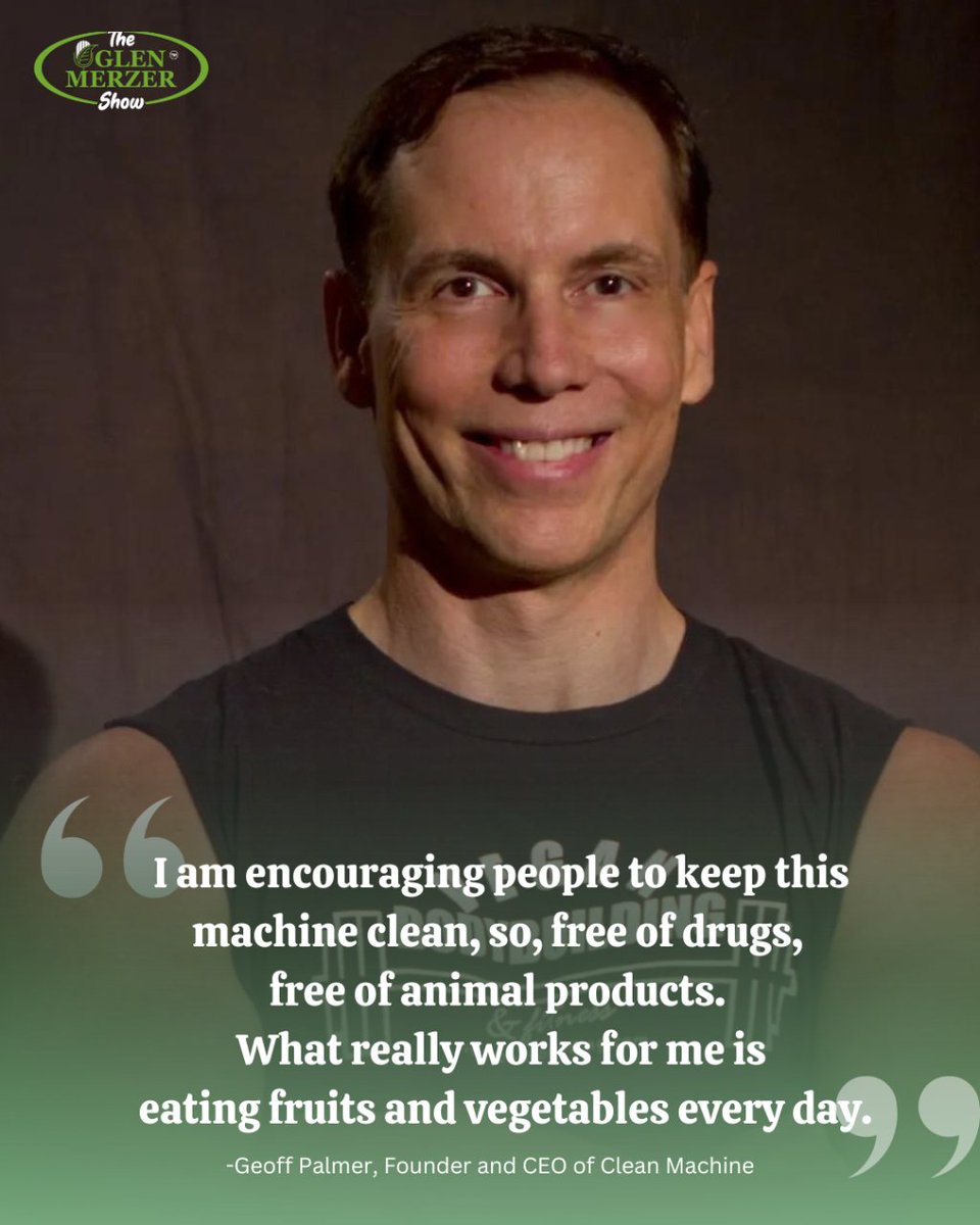 glenmerzershow's tweet image. Embrace a clean and vibrant lifestyle! Geoff Palmer advocates for a drug-free, plant-powered journey. 🌱✨ Fuel your body with the goodness of fruits and vegetables daily.
.
.
.
#glenmerzershow #geoffplamer #cleanmachine #CleanLiving #PlantBasedLiving #HealthyChoices&quot;