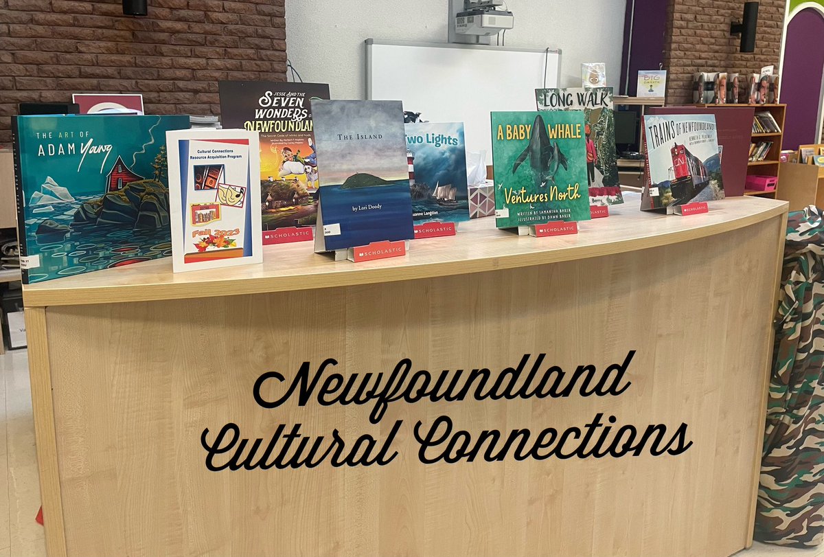 Jillian Gallant (@msgallant_tl) on Twitter photo Showcasing our beautiful new collection of Newfoundland books for our students to enjoy! ❤️ Important to foster links between local artists & authors in the school environment. Thankful for Cultural Connections! Thank you <a href="/EDU_GovNL/">Education and Early Childhood Development</a> <a href="/GovNL/">Government of Newfoundland & Labrador</a> <a href="/VElementary/">Vanier Elementary</a> <a href="/NLSchoolsCA/">NLSchools</a> Showcasing our beautiful new collection of Newfoundland books for our students to enjoy! ❤️ Important to foster links between local artists & authors in the school environment. Thankful for Cultural Connections! Thank you <a href="/EDU_GovNL/">Education and Early Childhood Development</a> <a href="/GovNL/">Government of Newfoundland & Labrador</a> <a href="/VElementary/">Vanier Elementary</a> <a href="/NLSchoolsCA/">NLSchools</a>