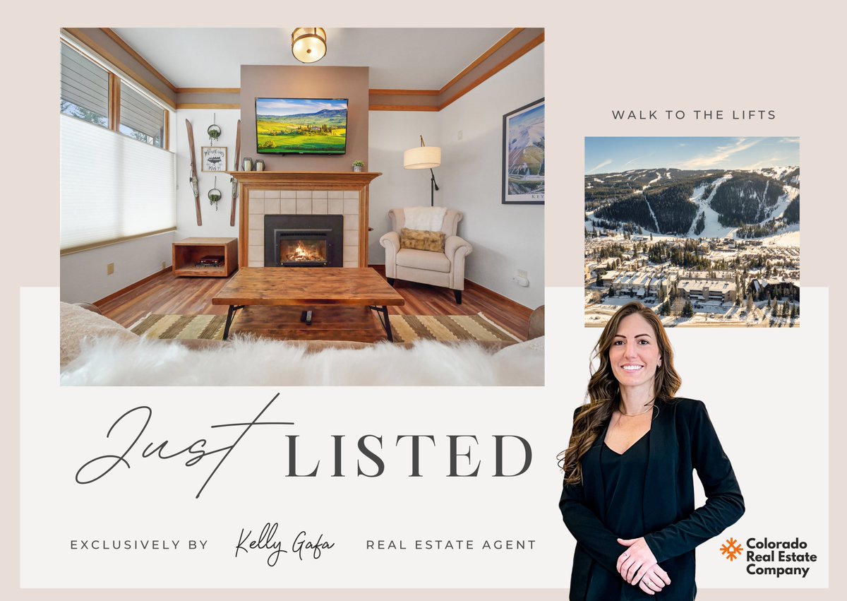 Check out this new listing in Keystone Colorado! Prime location with cozy features. Call or text Kelly Gafa at 970-409-6228
#justlisted #forsale #coloradorealestate #realestatecolorado #colorfulcolorado #Colorado #realestate #realestateagent #RealEstateInvestment #keystone #sale