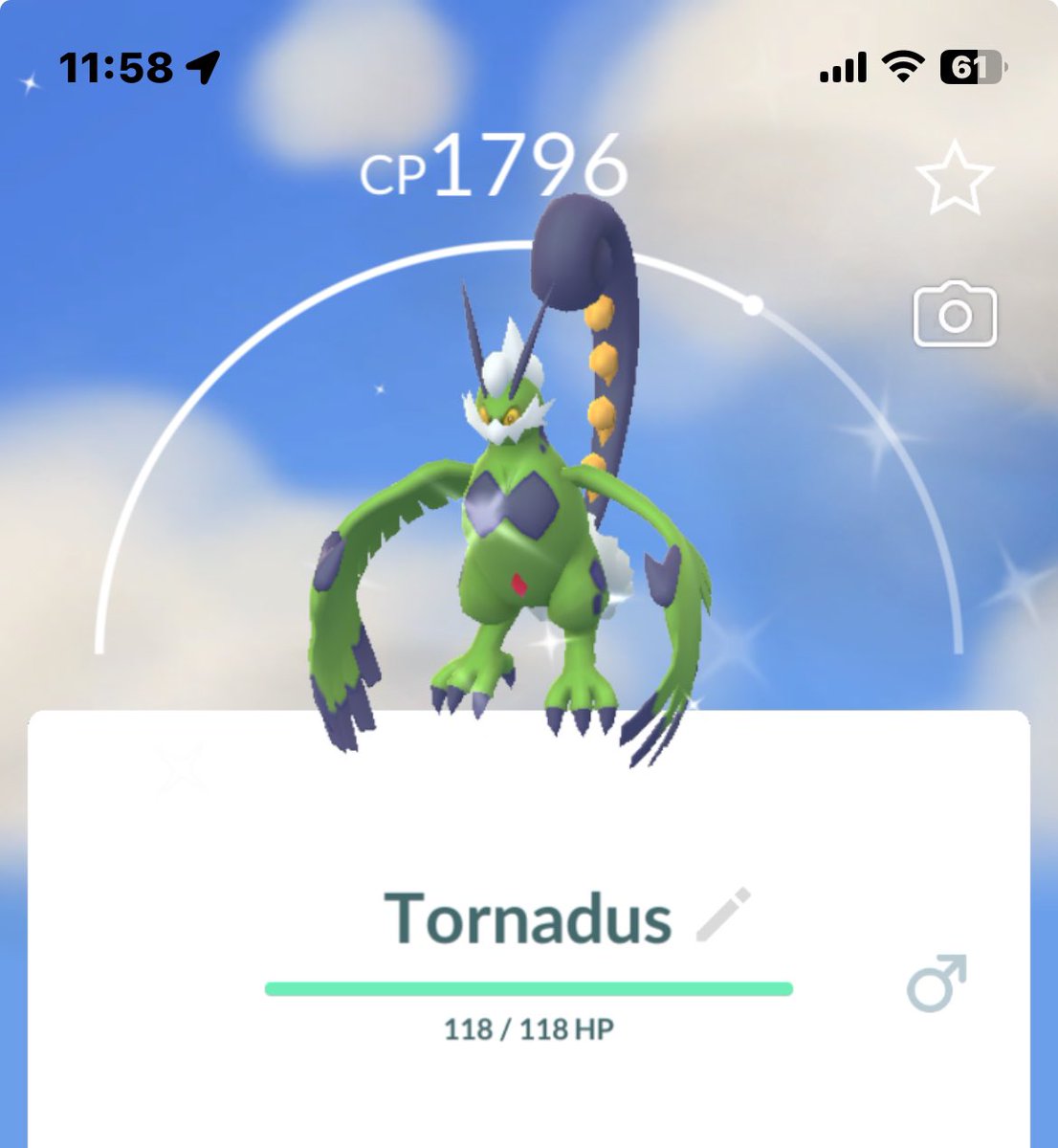 _hinesight_'s tweet photo. @Lucikeen_ @pogo_central @pokedaxi @thepokegohunter Can confirm. I also just caught this. https://t.co/ar1JeNa1Wz