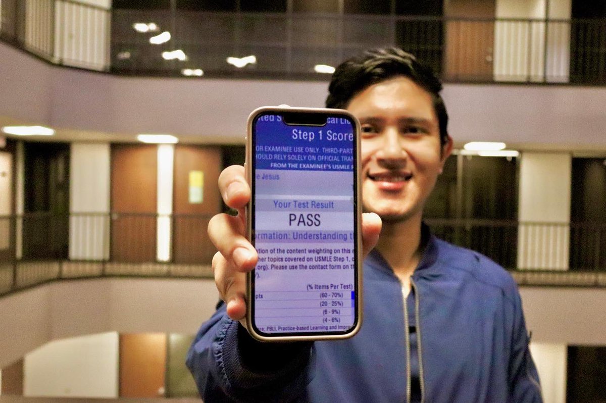 Jonareyes98's tweet photo. After months of arduous study and countless cups of coffee, I have PASSED the USMLE Step 1! 🎉  it’s been a wild ride, but I’m one step closer to making my dreams come true. Here’s to the next chapter and all the adventures to come! 🧑🏻‍⚕️ #USMLE #Step1 #passwithflyingcolors #futurecardiologist 

I want to thank everyone who has helped me get through this chapter of my life.