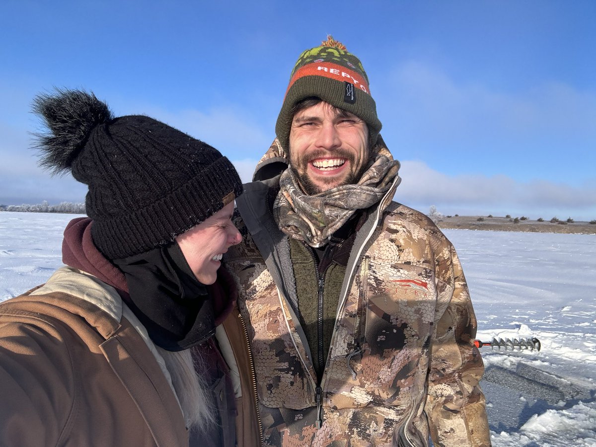 BrooklynJayyy's tweet photo. Ice fishing wrap up - truly nitty gritty dirt band style 🩵 https://t.co/EzqzFPlDiy