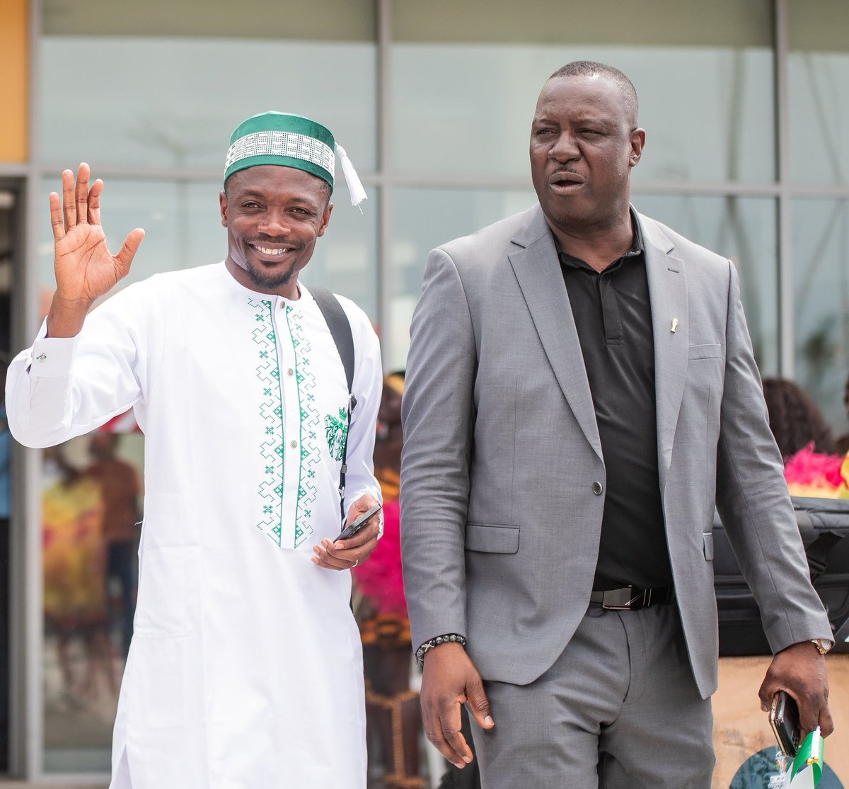 QualityQuadry's tweet photo. TOP SHOTs from Super Eagles arrival in Cote D'ivoire.

No real Nigerian 🇳🇬 will scroll pass without reposting.

Sweet pictures from @PoojaMedia &amp; @FotoNugget https://t.co/7I6hTnFve6