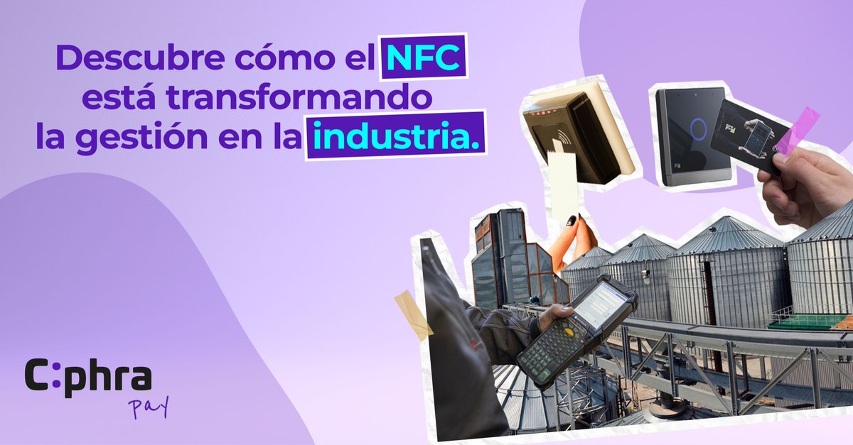 CiphraPay's tweet photo. Desde la trazabilidad de suministros hasta el control de acceso, explora cómo esta tecnología está impulsando la eficiencia y la seguridad en la cadena de producción. 👷🏭

Lee el artículo completo en nuestro blog: «https://t.co/TkqSHemSZH» 📲 https://t.co/JMiuJjr5NG