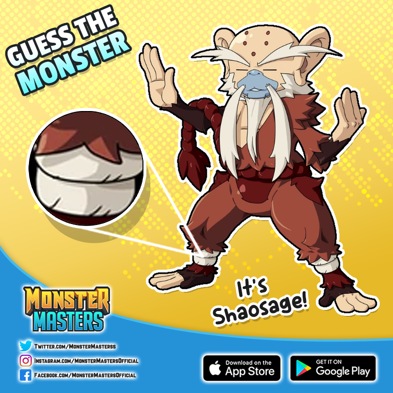 Did you guess it? 😮 Let us know in comments!

#monstermasters #mobilegames #anime #fakemon #pokemon #gaming #games #gameplay #iosgames #androidgames #freetoplay #gamedesign #indiegames #twitch #mobilegaming #monsterbattles