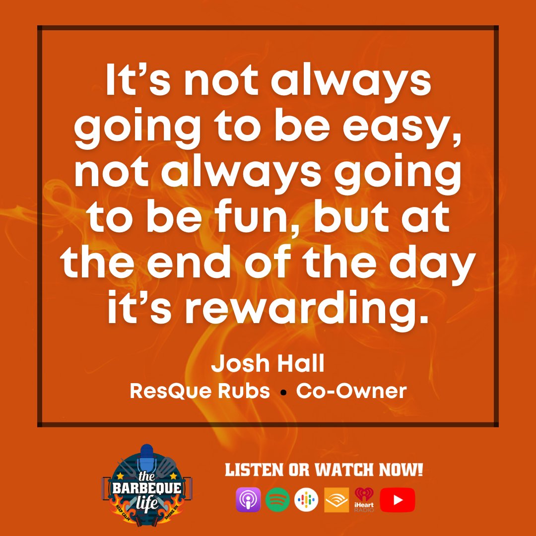 Josh Hall and ResQue Rubs is in it for the love of BBQ and helping others!

Listen here: bit.ly/thebbqlifeep79
Watch here: youtu.be/sXjWuahEMV8

#BBQTwitter #BBQBusiness #BBQEntrepreneur #BBQPodcast #BBQLovers #BBQ #animalshelter
