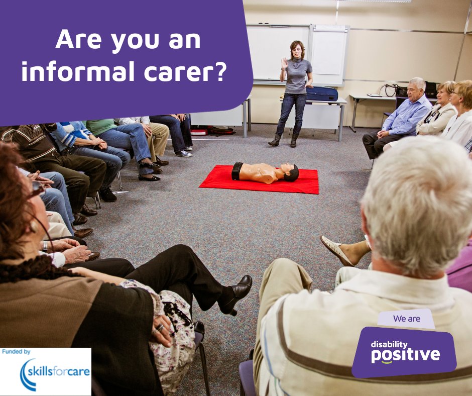 dis_positive's tweet photo. Informal Carer?
Next training session is:
π
18/1/24 β First Aid
π°οΈFull day (9.30 -4)
π Disability Positive, Sension Ho, Denton Drive, CW9 7LU
Learn more about our Learning Service:
https://t.co/LQCdB2bdTO
#PATraining #PersonalAssistants #WeAreDisabilityPositive
@skillsforcare https://t.co/PeA97WtQKS