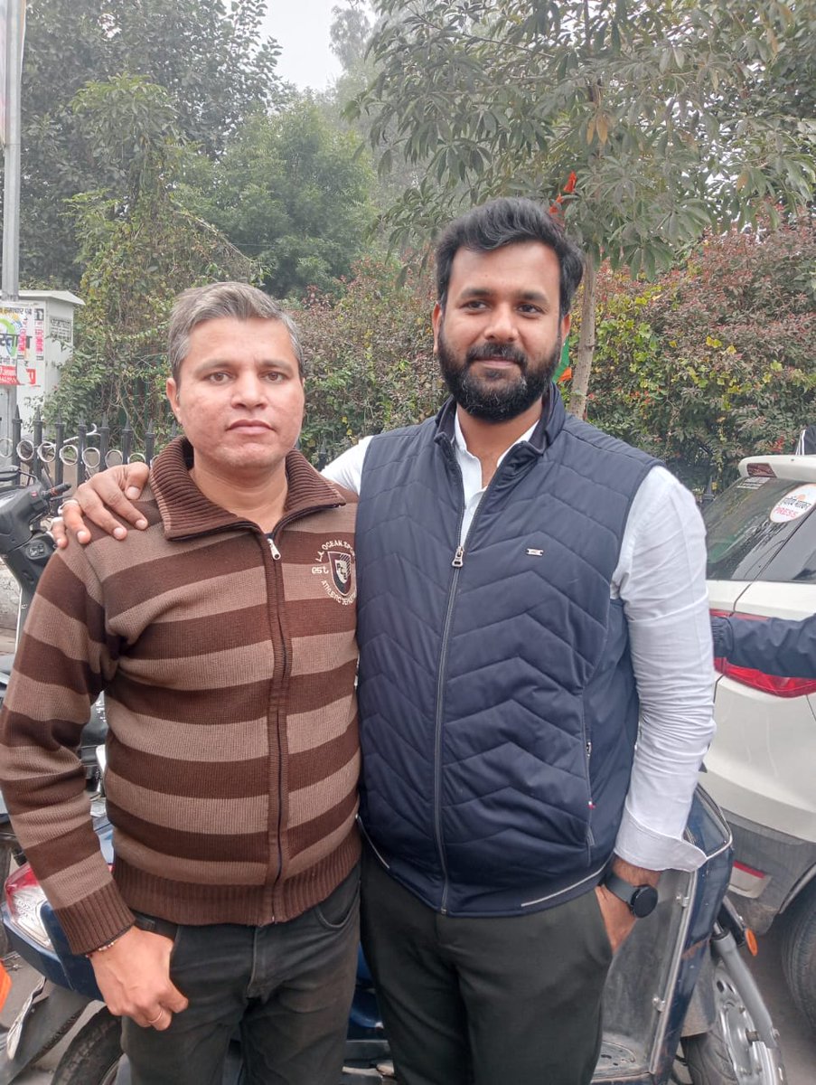deobratdmishra's tweet photo. लखनऊ में #UPJodoYatra के समापन दिवस पर भारतीय राष्ट्रीय कांग्रेस सोशल मीडिया विभाग के राष्ट्रीय समन्वयक बड़े भाई श्री @SaurabhRaii_ जी से मुलाक़ात हुई थी। धन्यवाद भाई 🙏 https://t.co/kQc6DMLAFc