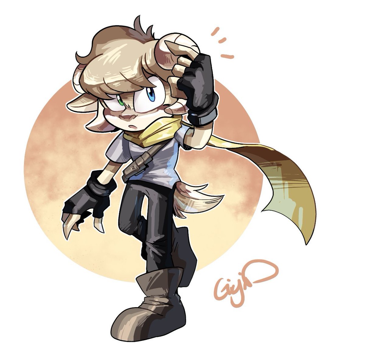 「commision for  」|Gigi D (Sonic account)のイラスト