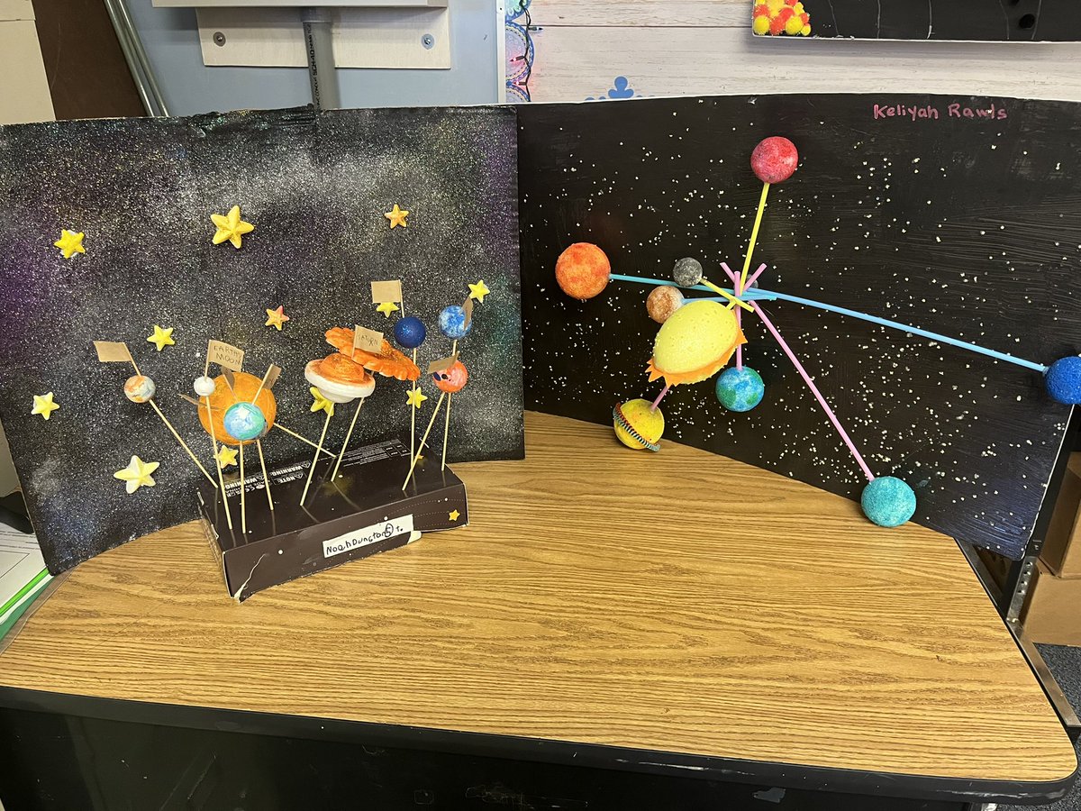 EFES_Proud's tweet photo. Our fourth grade planet projects are out of this world!! #BuildingthebestSPS https://t.co/x3Y9nS28iS