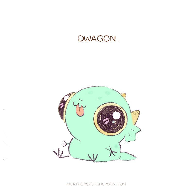 heathersketcher's tweet photo. Year of the...Dwagon??🐲🐉 https://t.co/cbjbJo8Fla