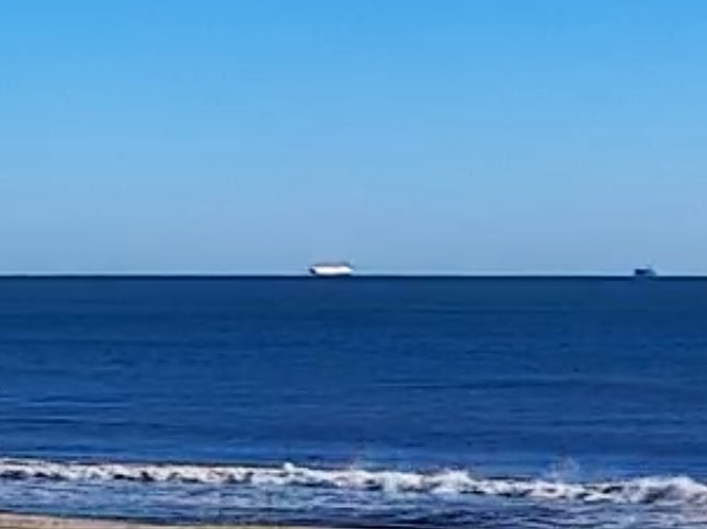 WarshipCam's tweet photo. U.S. Navy experimental littoral combat ship Sea Fighter (FSF-1) leaving Mayport, Florida - January 10, 2024 #seafighter #fsf1
SRC: webcam https://t.co/08W5Ytbs9S