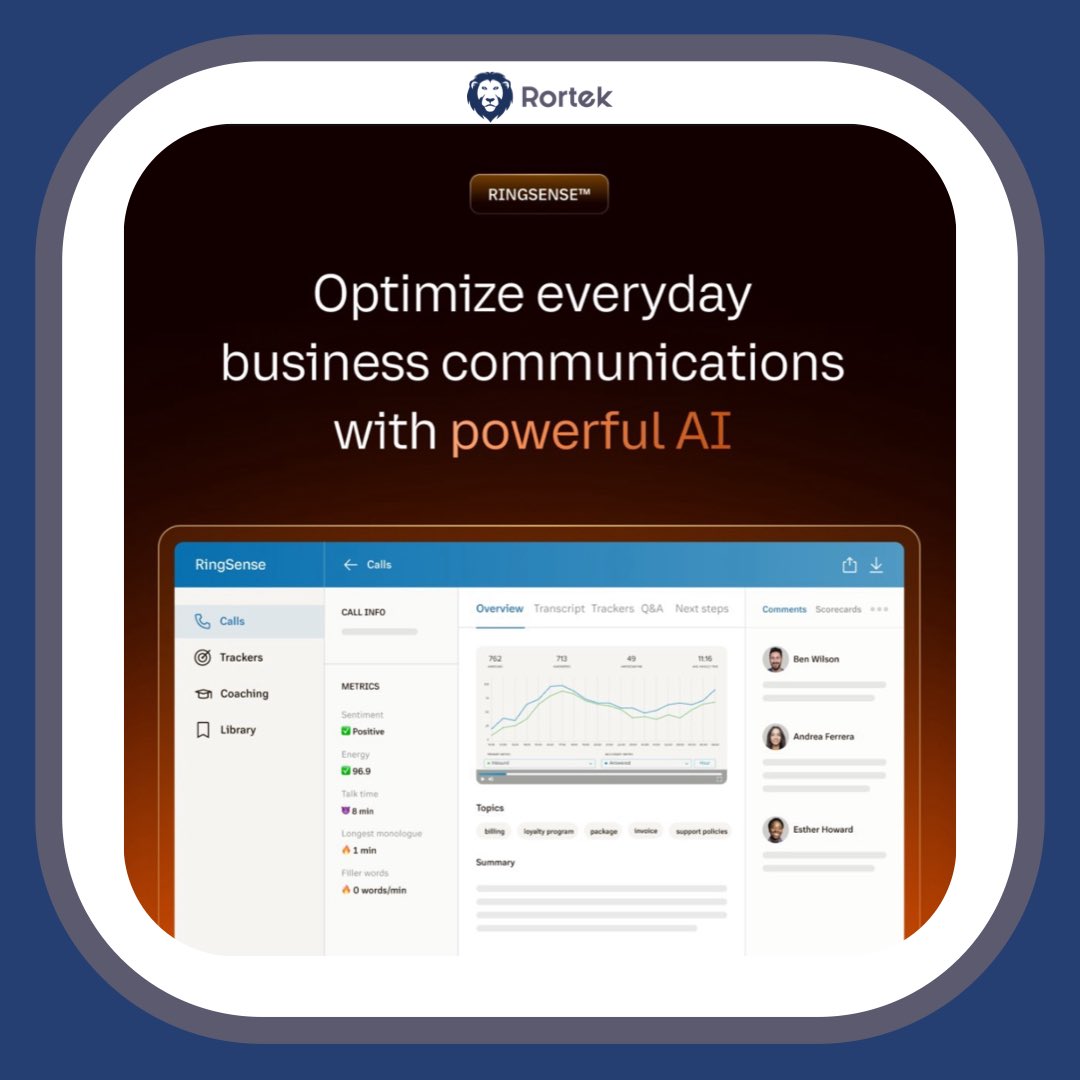 RortekSolutions's tweet photo. Leveraging generative AI will help your business turn conversations data into powerful insight. 

Interested? Reach out for more information. 

#AI #Business #RortekSolutions https://t.co/59gY2LFuGI