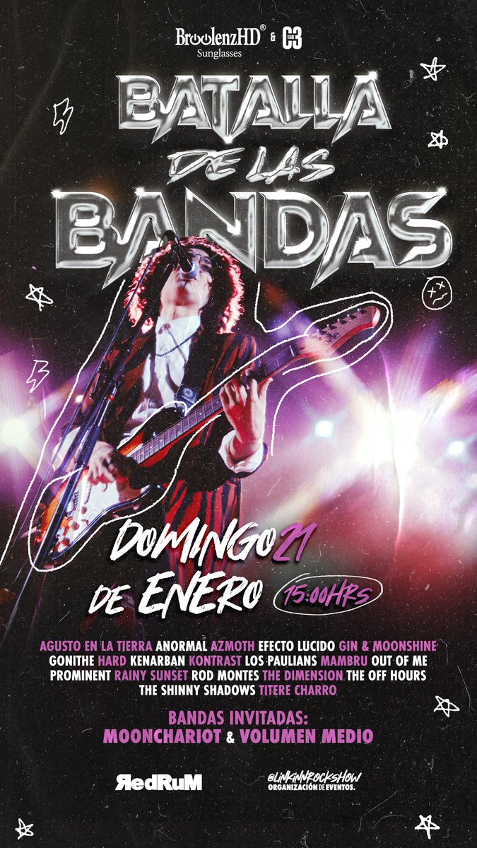 Arrancamos el año cerrando el concurso de la #batalladelasbandas en <a href="/C3Mexico/">C3 Stage</a>