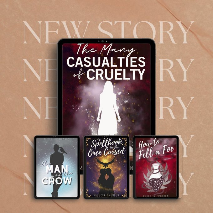 🧙‍♀️🍵🔮✨STORY FOUR OUT NOW✨🔮🍵🧙‍♀️

- chaotic cinnamon roll mcs
- witches with good manners
- a nefarious warlock
- a girl from a book
- suave vampires
- revenge
- true love
- dancing

amazon.com/dp/B0CGNXYTWR