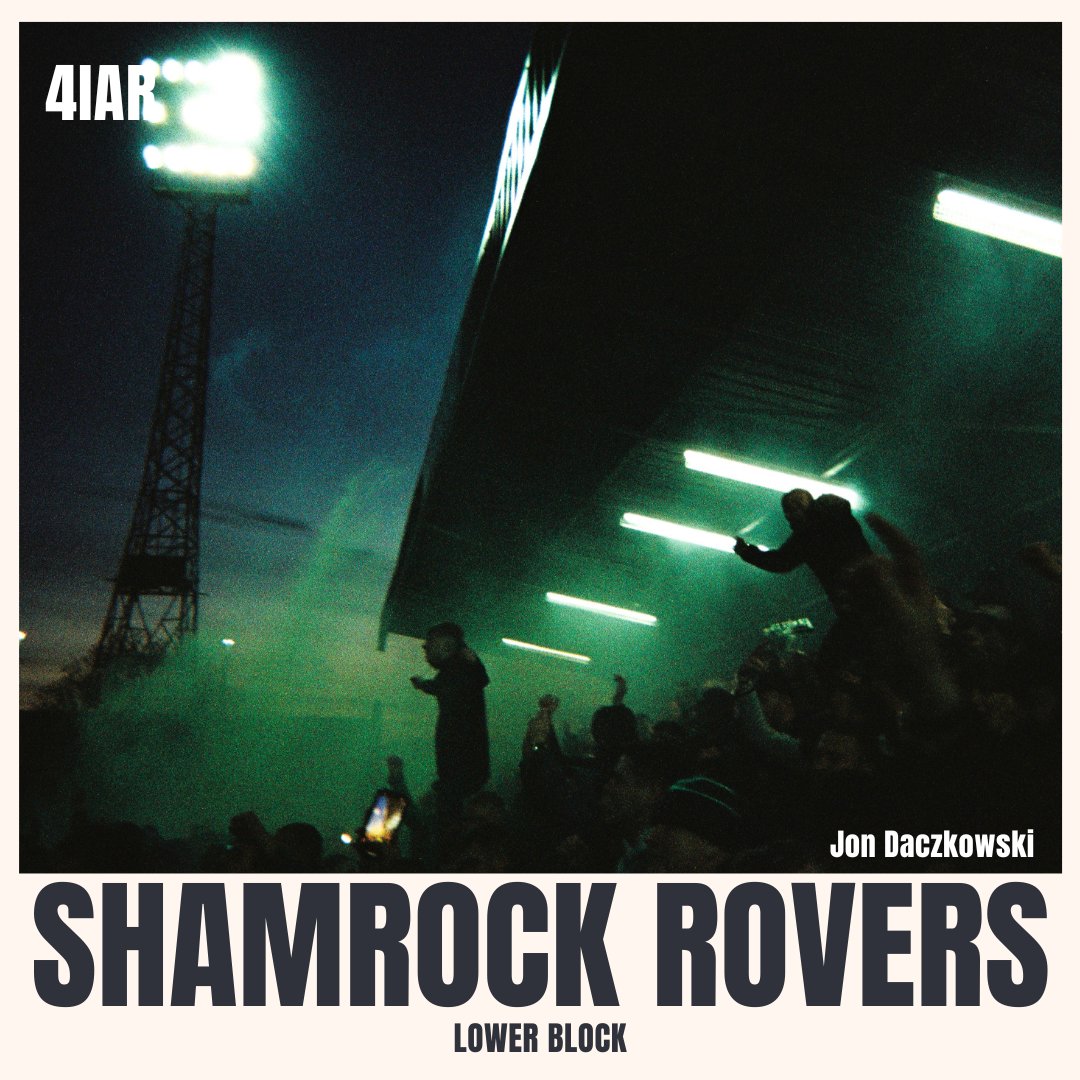 LowerBlock's tweet photo. SRFC ULTRAS | 4IAR >>> @j_daczkowski's gritty documentary photography focuses on the SRFC Ultras as Shamrock Roves win a historic 4th league title in a row. https://t.co/qJ8eKAQhTx #ultras #footballultras #srfc