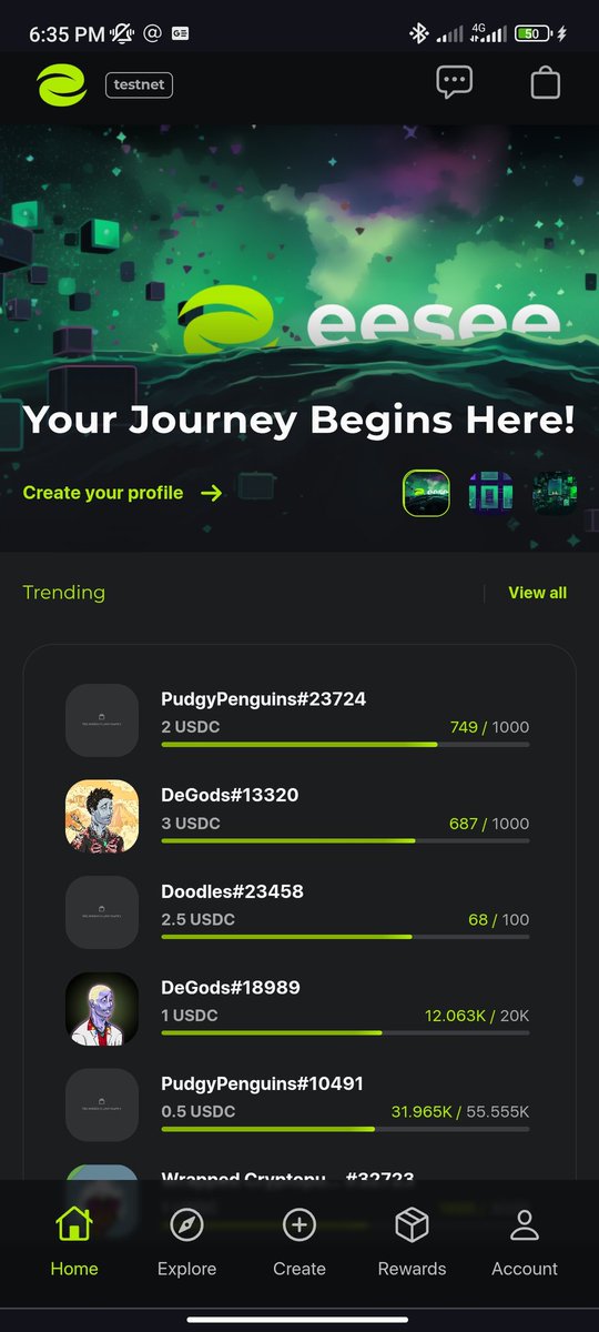 tycoon_bishop's tweet photo. 💚  Diving into @eesee_io testnet experience! I'm testing the platform, collecting points, climbing leaderboards, and earning rewards while contributing to the eesee ecosystem's growth! 

Eager to join the fun? Invite code to https://t.co/SR5vrspsYl ESE-GESR-HG1L  🤝 https://t.co/lSjWucegnH