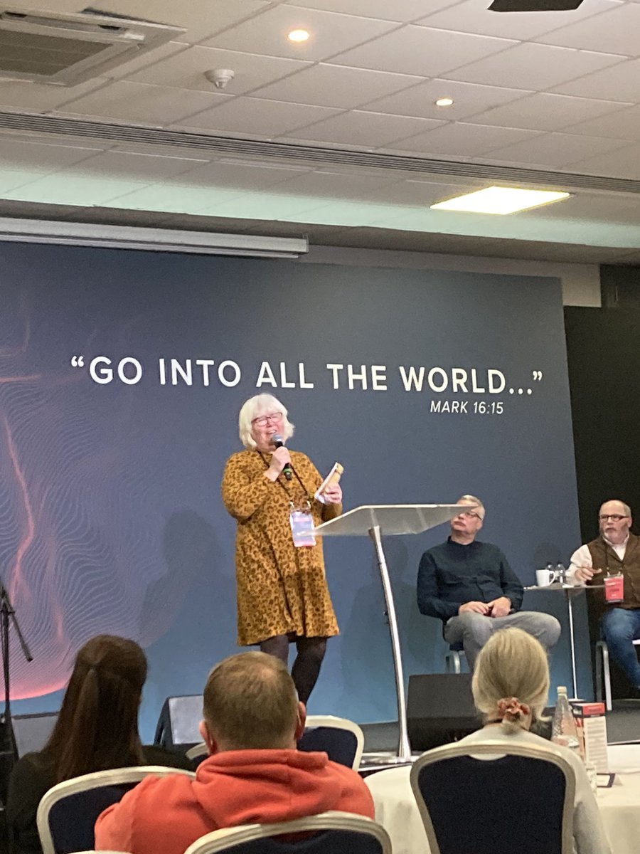 Sharing J Johns Christmas Movie resource at Evangelists Conference. Loads of ideas/inspiration! <a href="/jjohnglobal/">J.John</a>