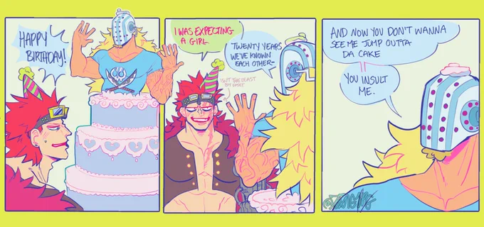 hbd to this guy 🎂🌷❤️
#キッド誕生祭2024 #ONEPIECE 
 #ユースタス・キッド誕生祭2024 