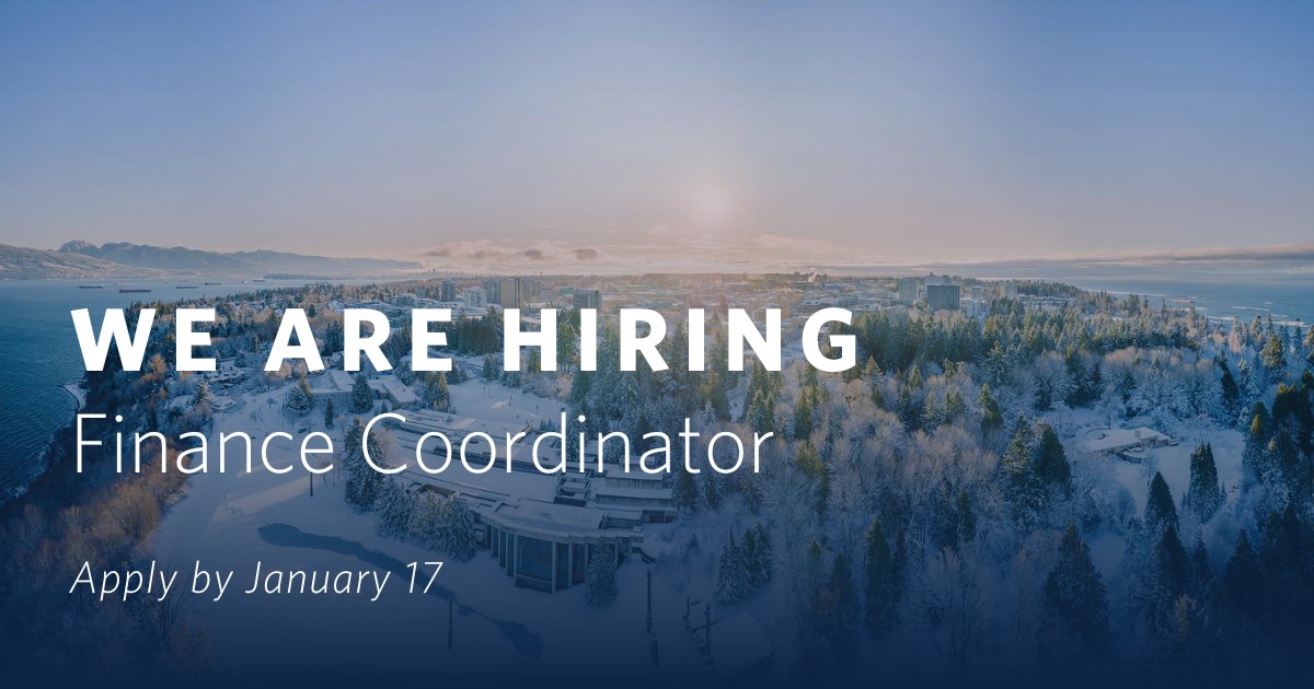 📢 The Department is hiring a full-time Finance Coordinator to provide accounting leadership in the financial management of our programs. Learn more and apply here: familypractice.ubc.ca/finance-coordi…