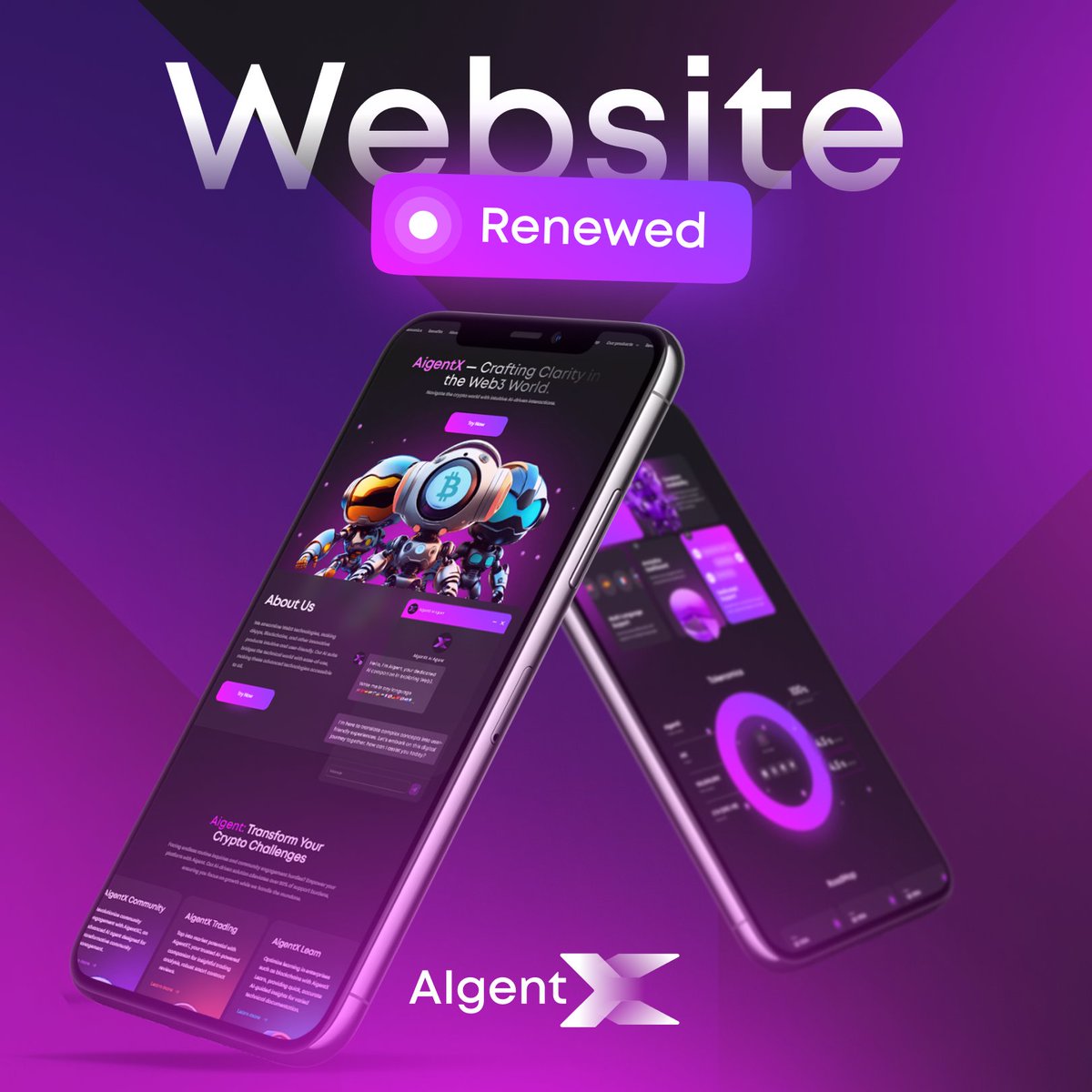 Aigents! 🤖

🔍 We introduce our refreshed #AigentX website! Dive into our revamped website featuring:

Seamless Webapp Access: Now you can log in to our webapp directly from the website.

AigentX Enterprise: Discover our latest #EnterpriseAI solution, tailored for next-level…