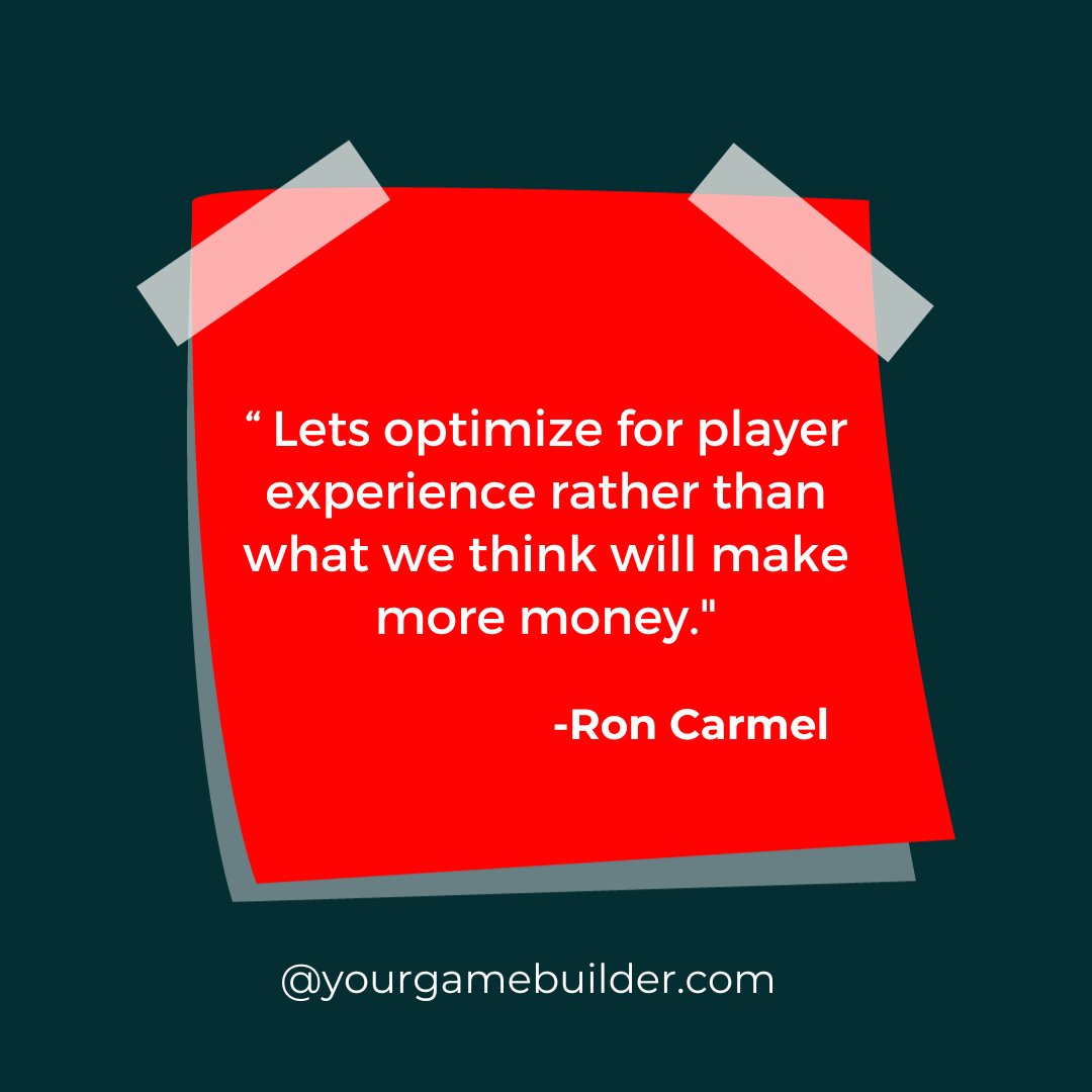 ubuthlimited's tweet photo. "Lets optimize for player experience rather than what we think will make more money. "- Ron Carmel  #GameOnCreators #PixelPerfectWorlds https://t.co/IxjIaZEG8i