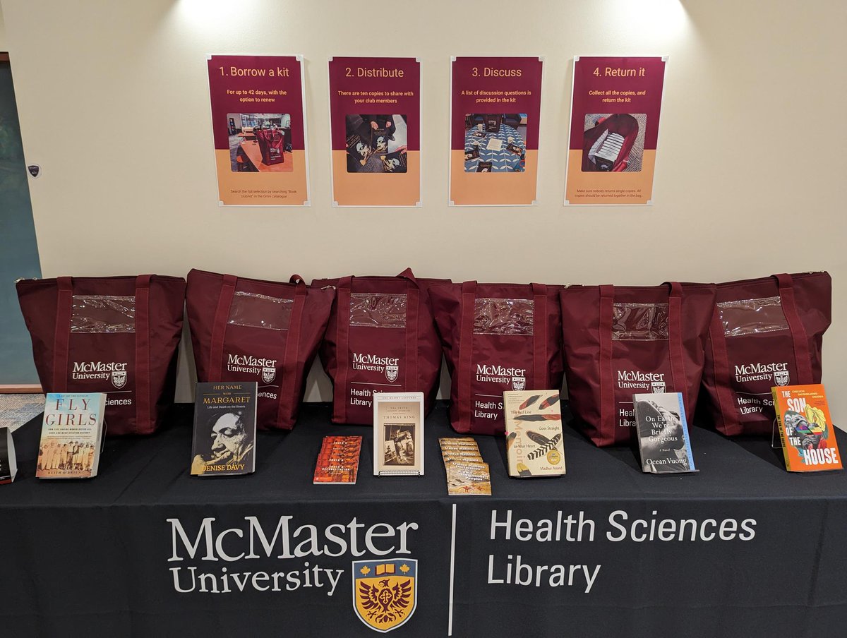 McMaster Health Sciences Library tweet media