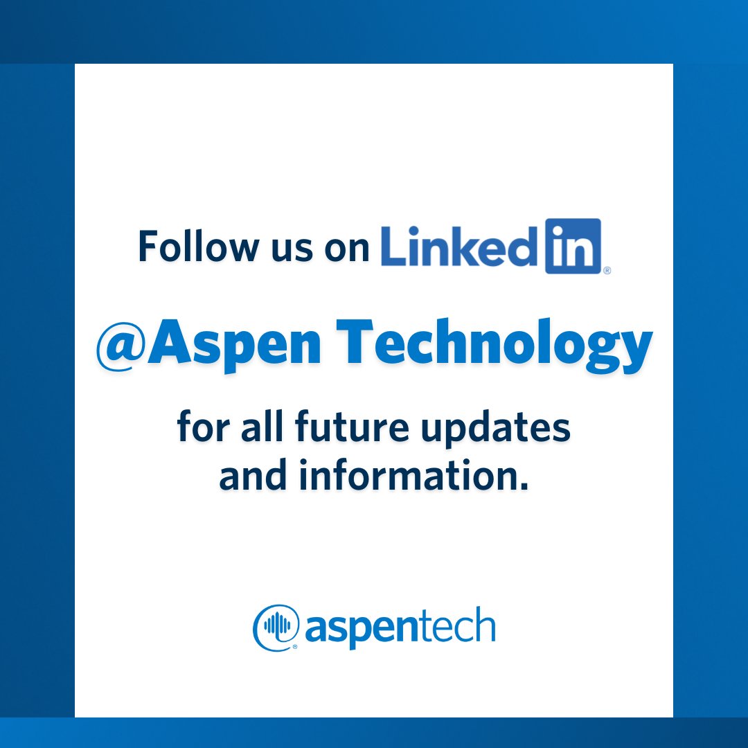 Aspen Technology tweet media